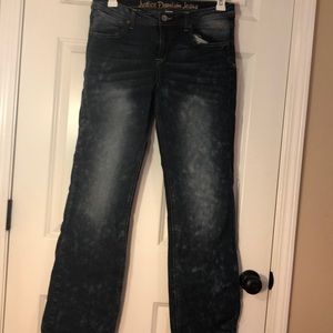 Justice boot cut jeans